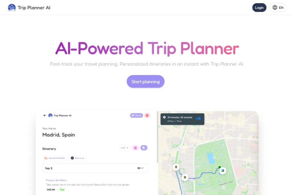 AI Trip Planner